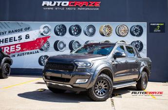 FORD-RANGER-VECTOR-MATTE-GUN-METAL